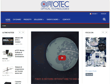 Tablet Screenshot of optotec.com